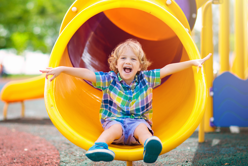 Soft Outdoor Playgrounds for Healthy Development