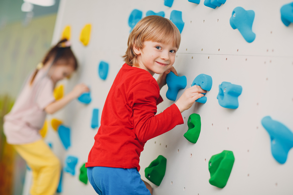 A Spacious Indoor Gym for Active Play & Learning